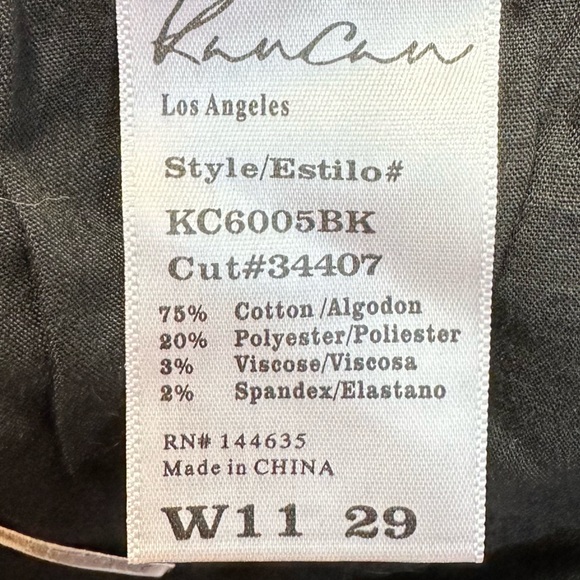 Kancan distressed cuffed stetch Jean shorts - Picture 6 of 6